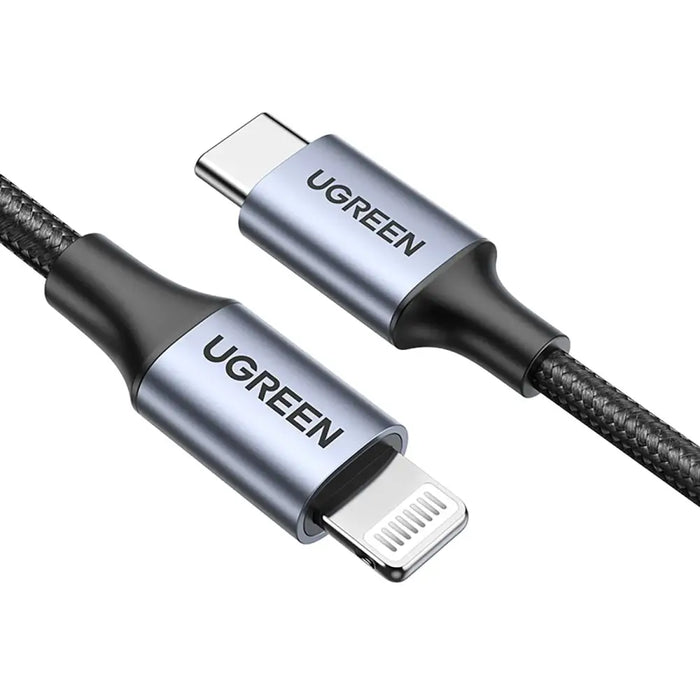 Кабел Ugreen US304 Lightning / USB-C 2.0 MFi 1 метър сив