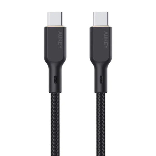 Кабел USB-C / USB-C Aukey CB-KCC102 100W 1.8m черен