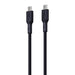 Кабел USB-C / USB-C Aukey CB-SCC142 140W 1.8m черен