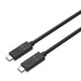 Кабел USB-C / USB-C Aukey CB-TCC241 240W 0.8m черен