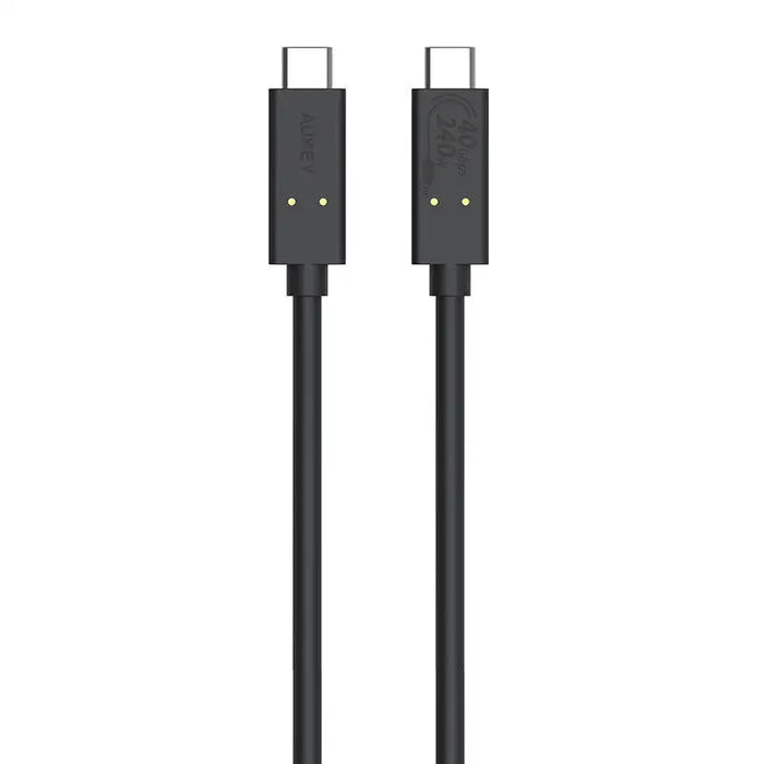 Кабел USB-C / USB-C Aukey CB-TCC241 240W 0.8m черен