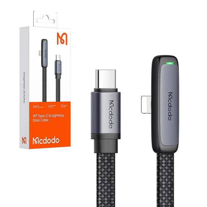 Кабел USB-C / Lightning Mcdodo CA-3351,1.8m черен