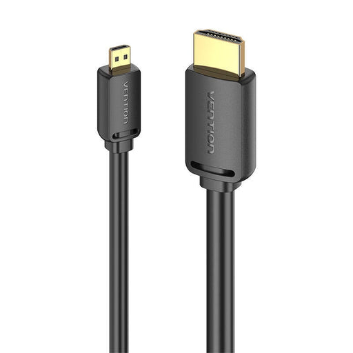 Кабел Vention AGIBI HDMI-D към HDMI-A 4K HD 3m черен