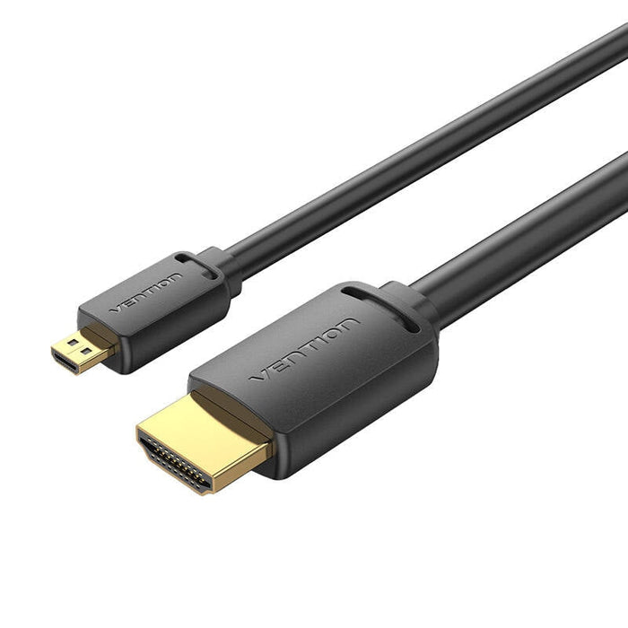 Кабел Vention AGIBI HDMI-D към HDMI-A 4K HD 3m черен