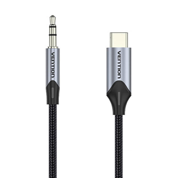 Кабел Vention BGKHF USB-C към 3.5mm 1.5m черен