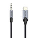 Кабел Vention BGKHF USB-C към 3.5mm 1.5m черен