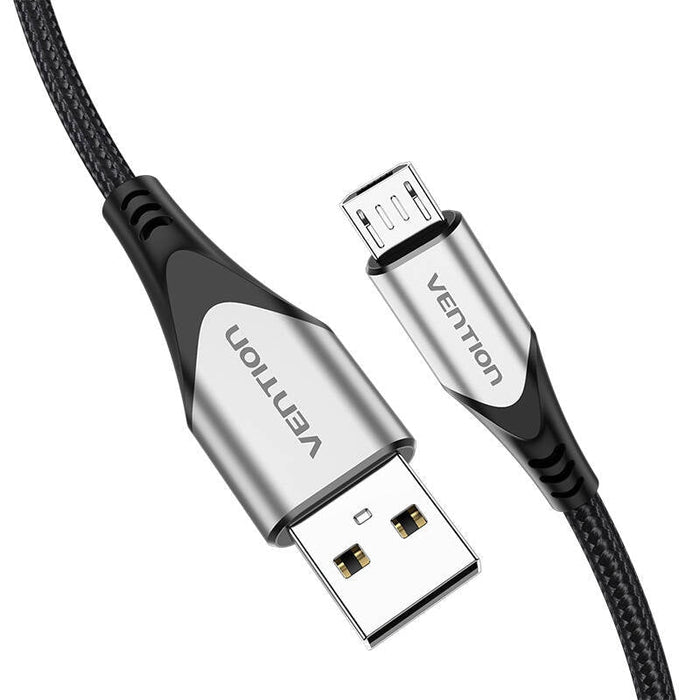 Кабел Vention COAHG USB-A 2.0 към Micro-B 3A 1.5m сив