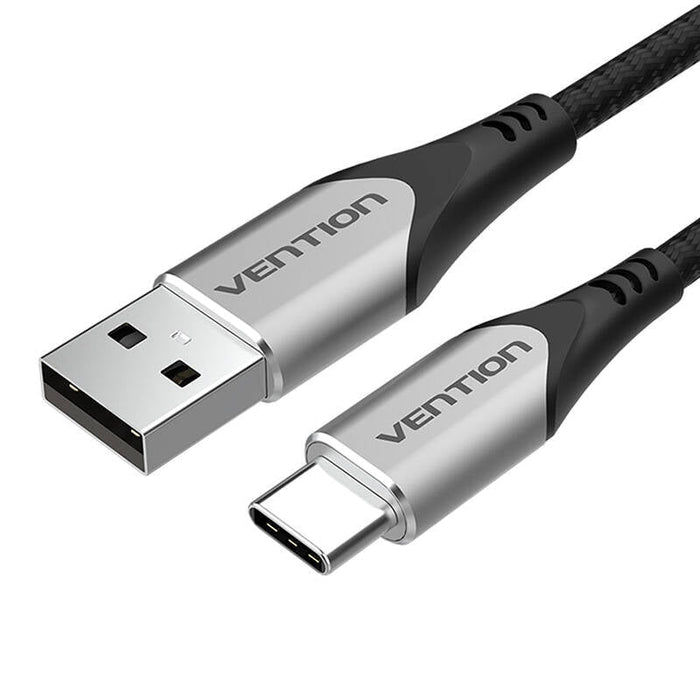 Кабел Vention CODHC USB-A 2.0 към USB-C 3A 0.25m сив