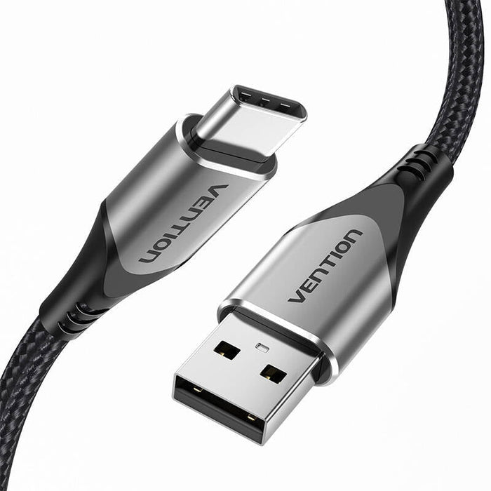 Кабел Vention CODHC USB-A 2.0 към USB-C 3A 0.25m сив