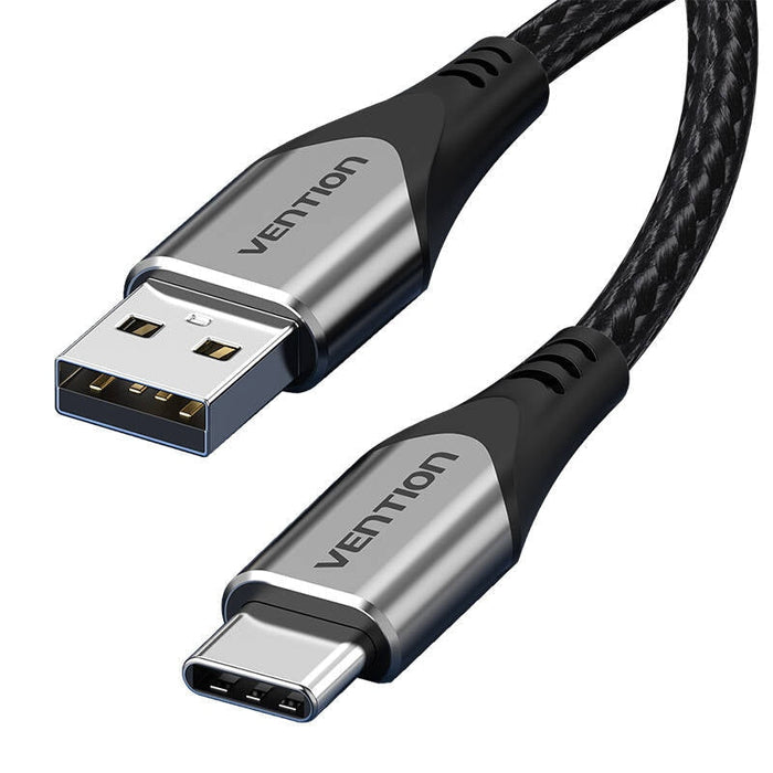 Кабел Vention CODHC USB-A 2.0 към USB-C 3A 0.25m сив