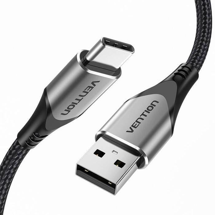 Кабел Vention CODHD USB-A 2.0 към USB-C 3A 0.5m сив