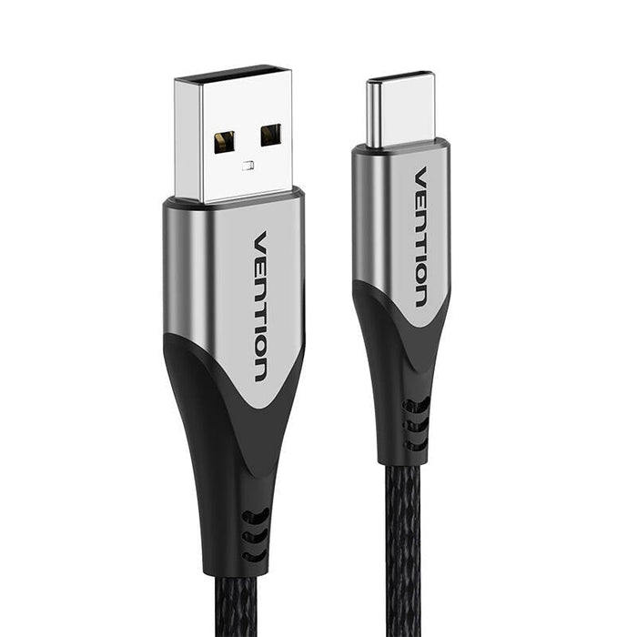 Кабел Vention CODHH USB-A 2.0 към USB-C 3A 2m сив