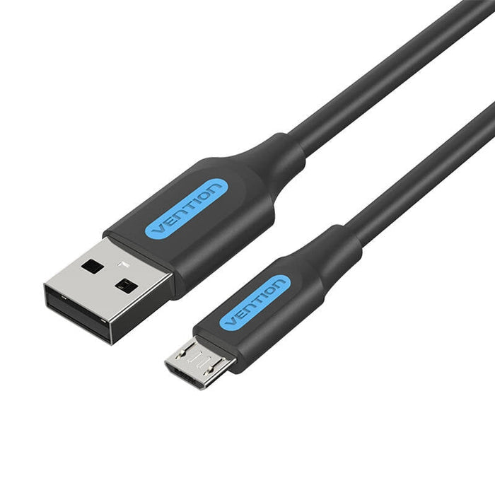 Кабел Vention COLBH USB-A 2.0 към Micro-USB 3A 2m черен