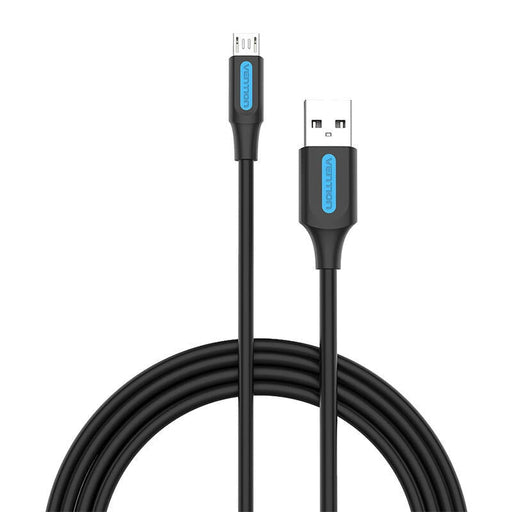 Кабел Vention COLBI USB-A 2.0 към Micro-B 3A 3m черен