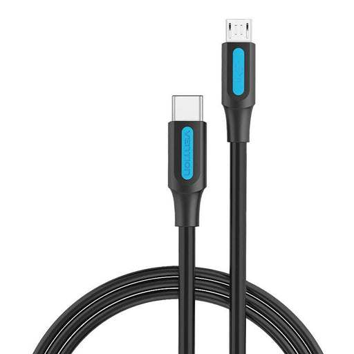 Кабел Vention COVBF USB-C 2.0 към Micro-USB 2A 1m черен