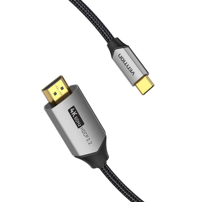 Кабел Vention CRBBF USB-C към HDMI 1m черен