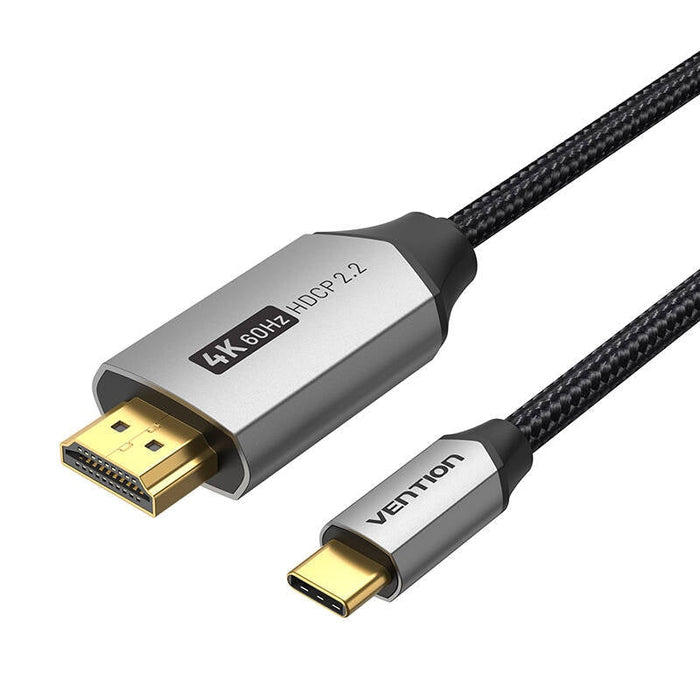 Кабел Vention CRBBF USB-C към HDMI 1m черен