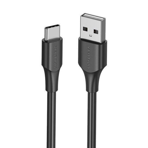 Кабел Vention CTHBC USB-A 2.0 към USB-C 3A 0.25m черен
