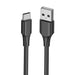 Кабел Vention CTHBC USB-A 2.0 към USB-C 3A 0.25m черен