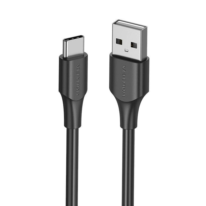 Кабел Vention CTHBH USB-A 2.0 към USB-C 3A 2m черен