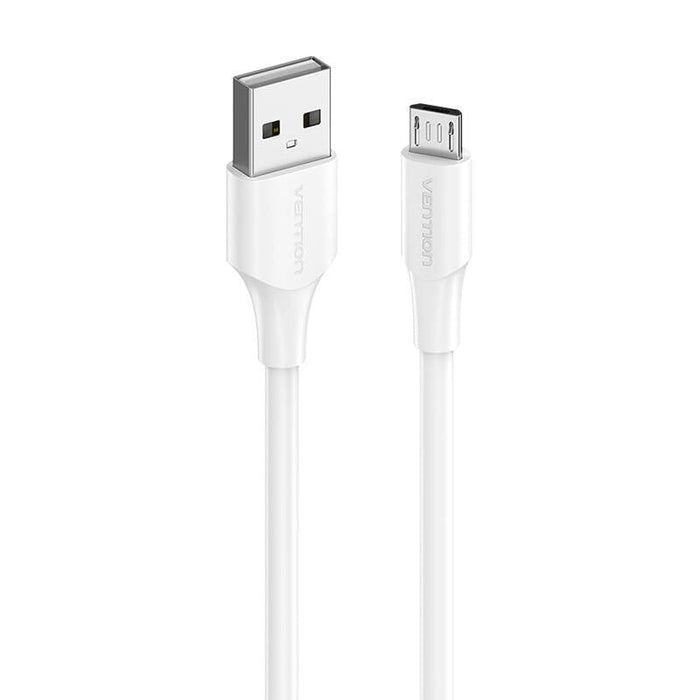 Кабел Vention CTIWH USB 2.0 към Micro-B 2A 2m бял