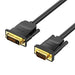 Кабел Vention EABBG DVI(24+1) към VGA 1.5m черен