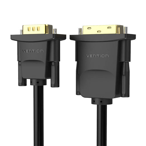 Кабел Vention EABBG DVI(24+1) към VGA 1.5m черен