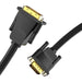 Кабел Vention EABBG DVI(24+1) към VGA 1.5m черен