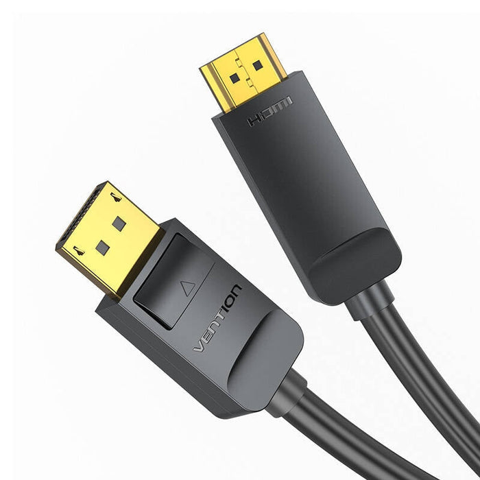 Кабел Vention HAGBH DisplayPort към HDMI 4K 2m черен