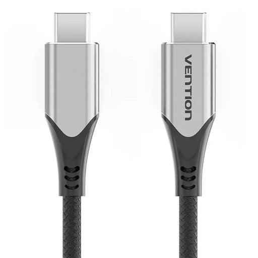 Кабел Vention TAAHD USB-C / USB-C 60W 0.5m сив