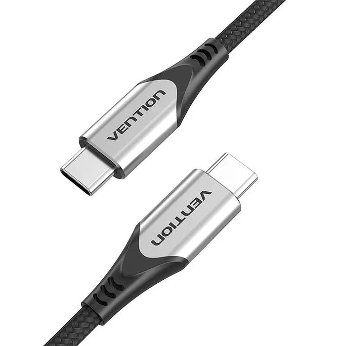 Кабел Vention TAAHD USB-C / USB-C 60W 0.5m сив