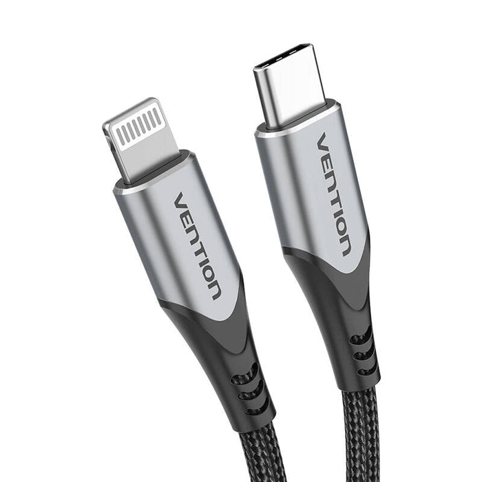 Кабел Vention TACHH USB 2.0 към Lightning 2m сив