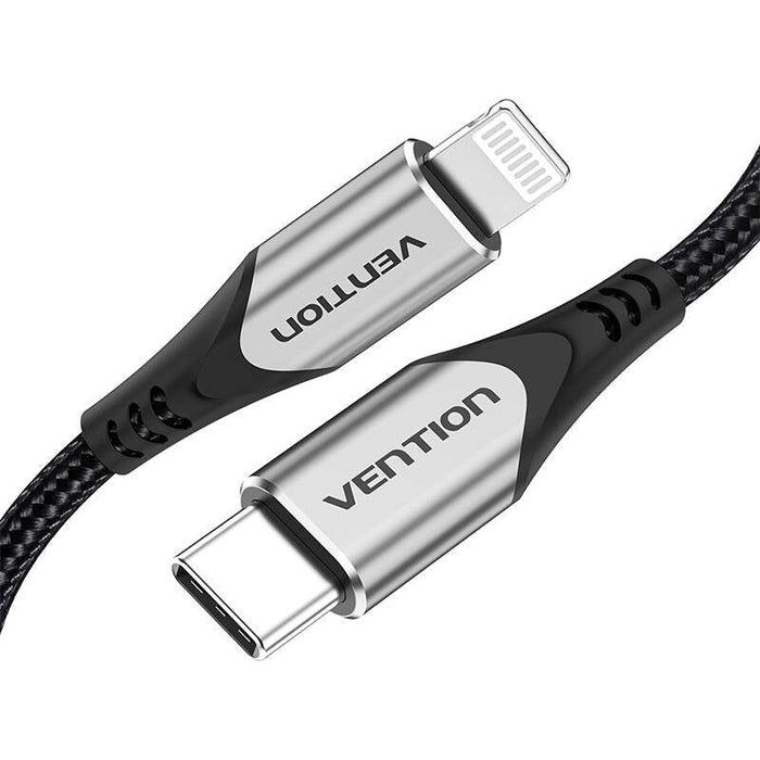 Кабел Vention TACHH USB 2.0 към Lightning 2m сив