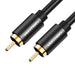 Кабел Vention VAB - R09 - B200 RCA (Coaxial) 2m черен