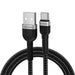 Кабел Wozinsky WNBAC2 USB-A / USB-C 2.4A 2m черен