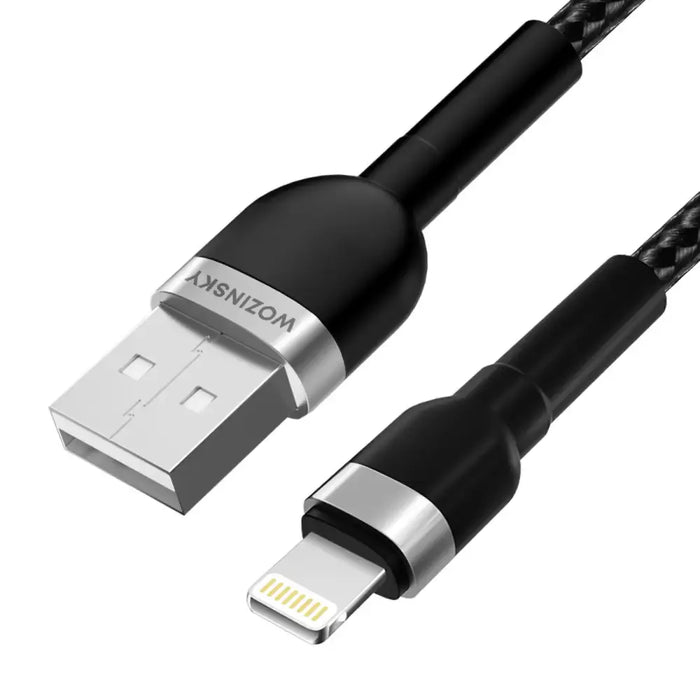 Кабел Wozinsky WNBAL1 USB-A / Lightning 2.4A 1m черен