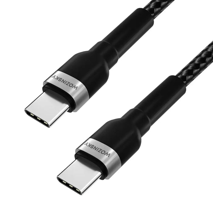 Кабел Wozinsky WNBCC1 USB-C / USB-C PD 65W 1m черен