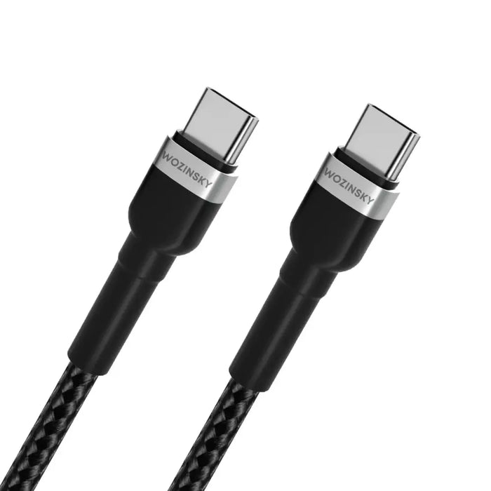 Кабел Wozinsky WNBCC2 USB-C / USB-C PD 65W 2m черен