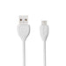 Кабел за данни Remax MicroUSB Lesu RC-050M Бял