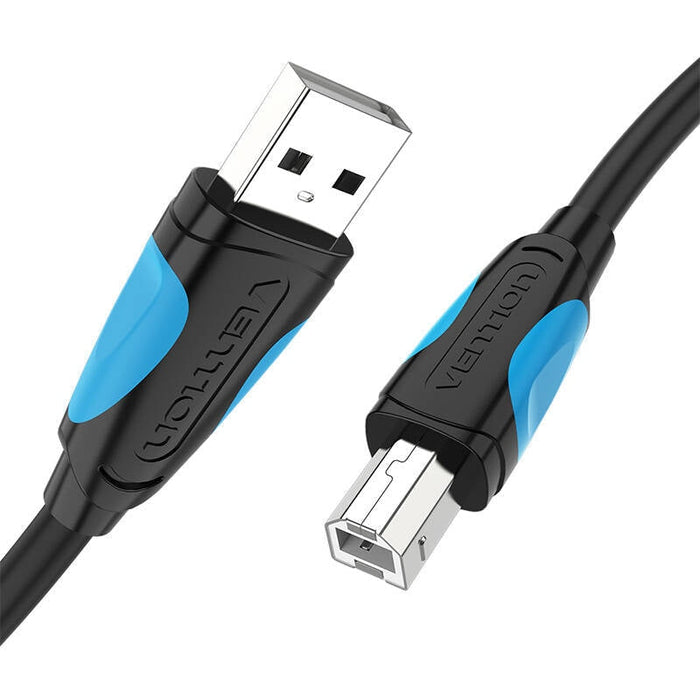 Кабел за принтер Vention VAS-A16-B100 USB-A 2.0 към USB-B 1m