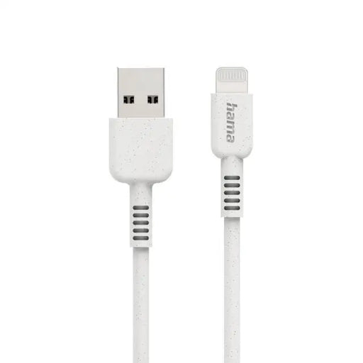 Кабел за зареждане HAMA ’Eco’ USB-A - Lightning 1 м бял