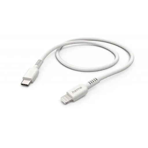 Кабел за зареждане HAMA ’Eco’ USB-C - Lightning 1 м бял