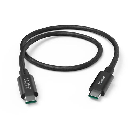 Кабел за зареждане Hama USB-C - USB-C 240 W