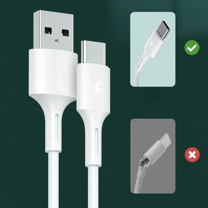 Кабел за зареждане от USB към micro