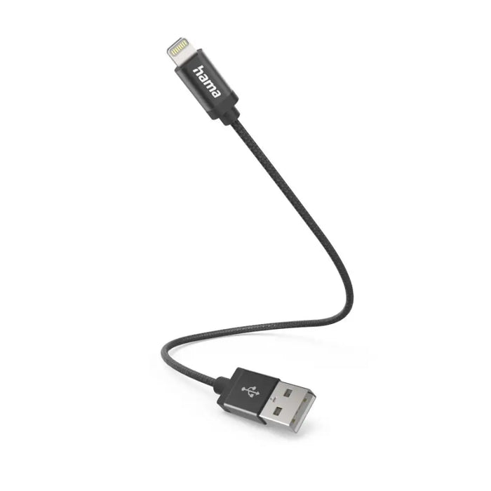 Кабел за зареждане USB-A -Lightning 0.2м 201578