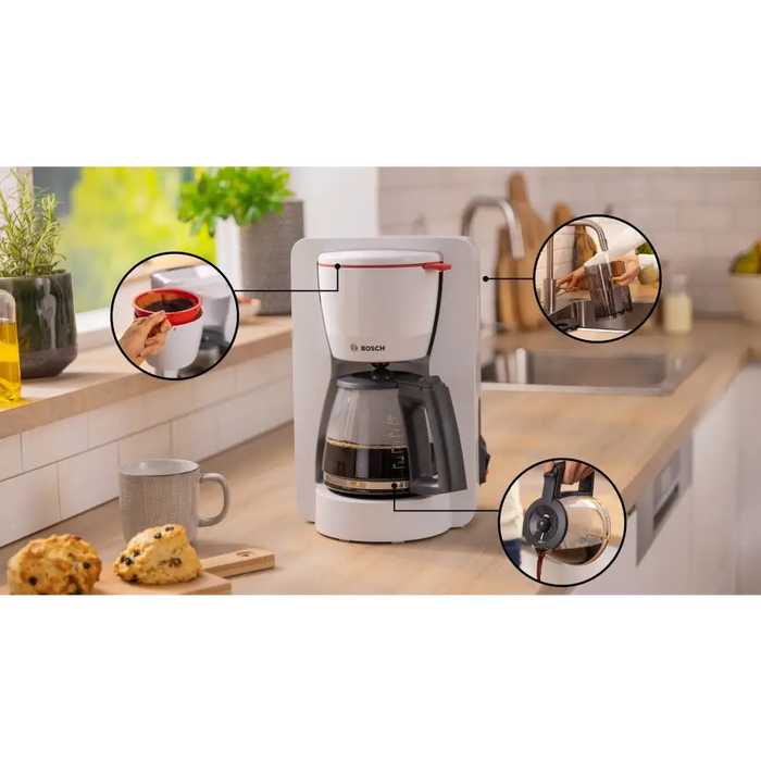 Кафемашина Bosch TKA2M111 Coffee maker MyMoment White