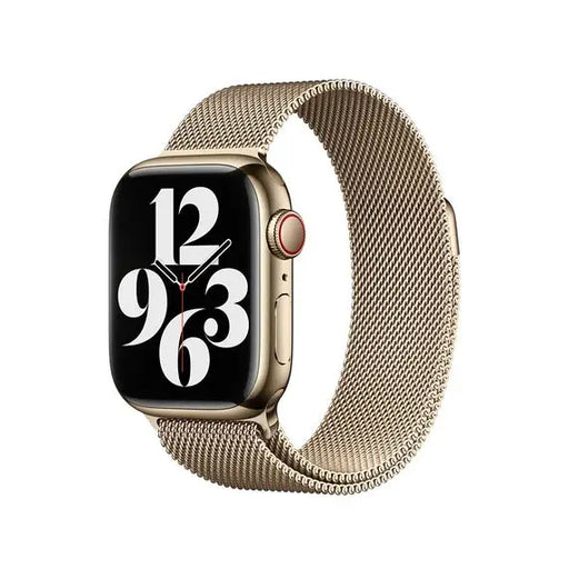 Каишка за часовник Apple 41mm Gold Milanese Loop