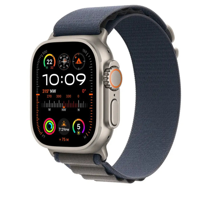 Каишка за часовник Apple 49mm Blue Alpine Loop - Large