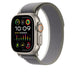 Каишка за часовник Apple 49mm Green/Gray Trail Loop - S/M