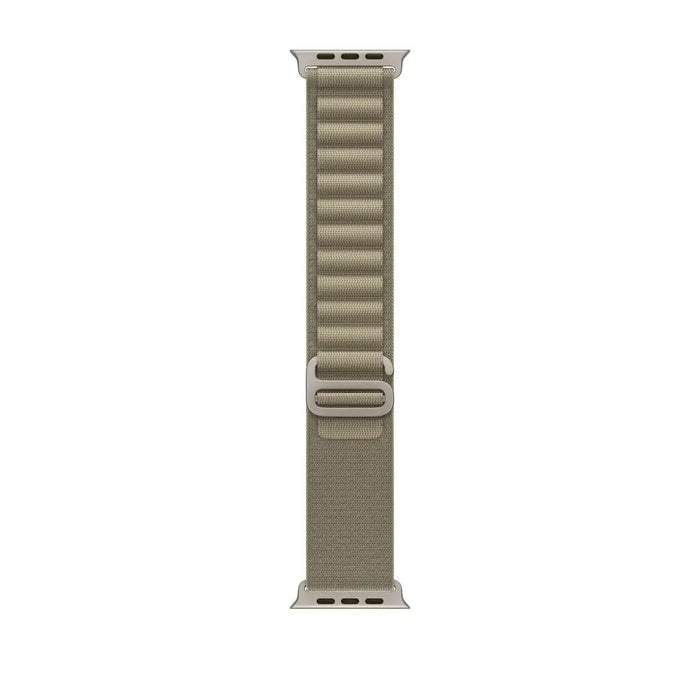 Каишка за часовник Apple 49mm Olive Alpine Loop - Large